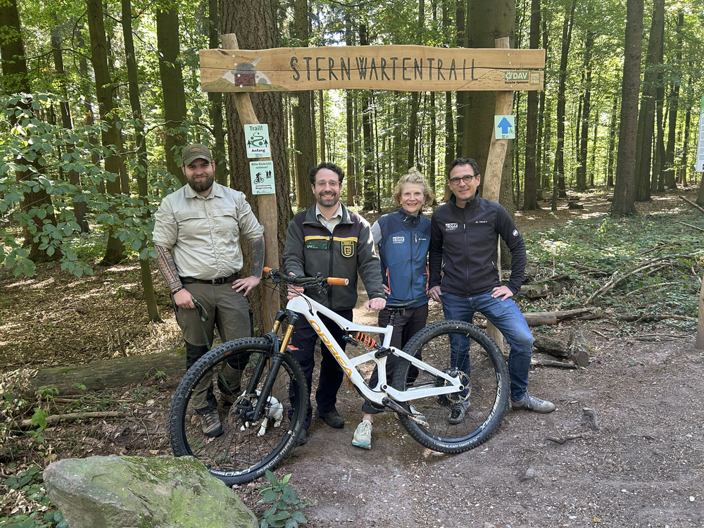 Sternwartentrail: Neuer gemeinsamer Weg zum Mountainbiken und Wandern